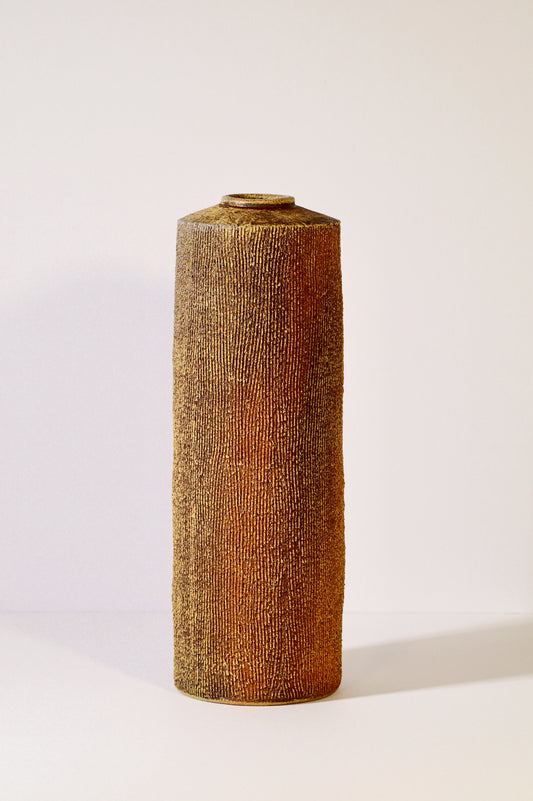 Soda fired vase