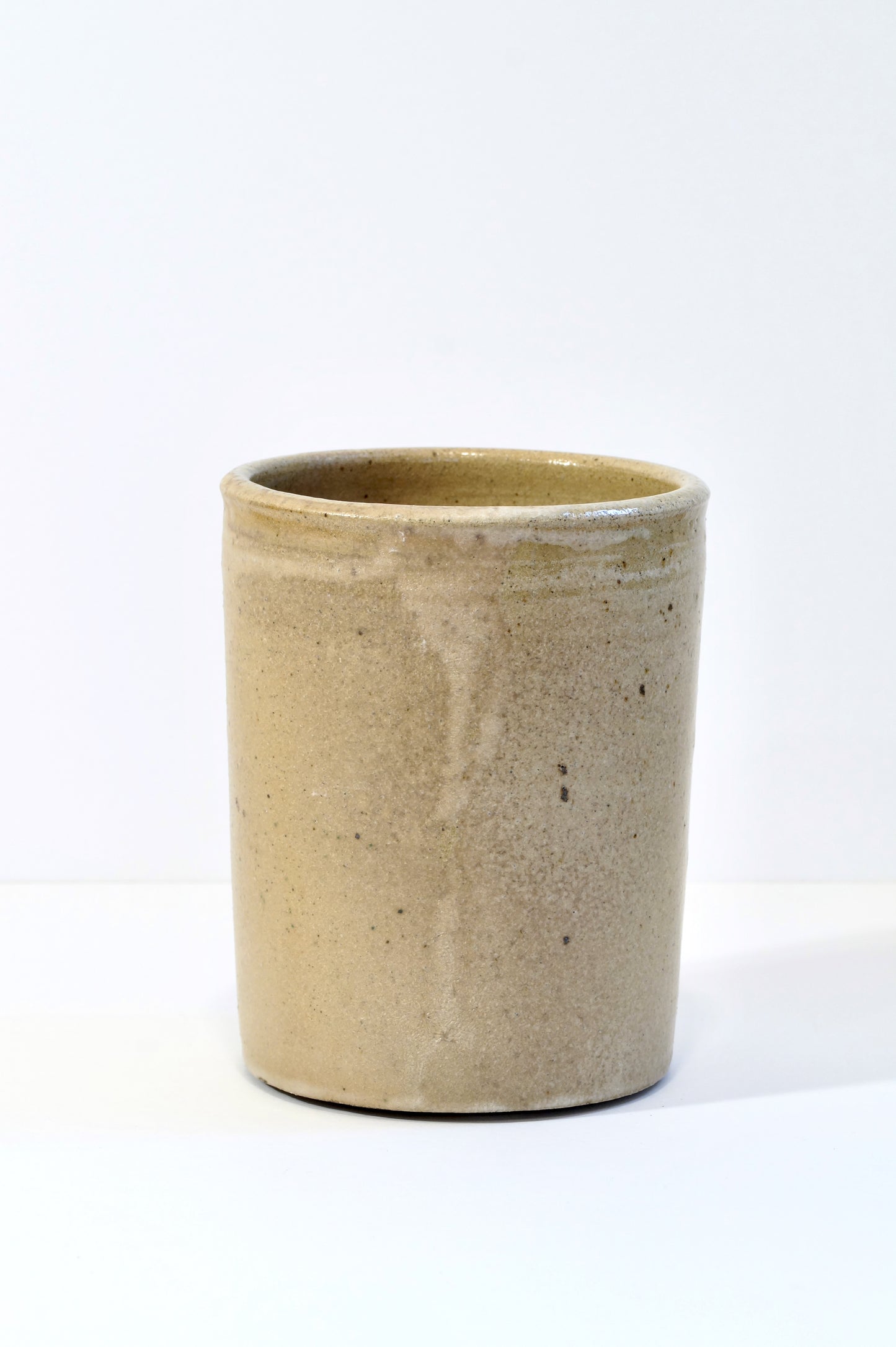 Soda fired utensil holder